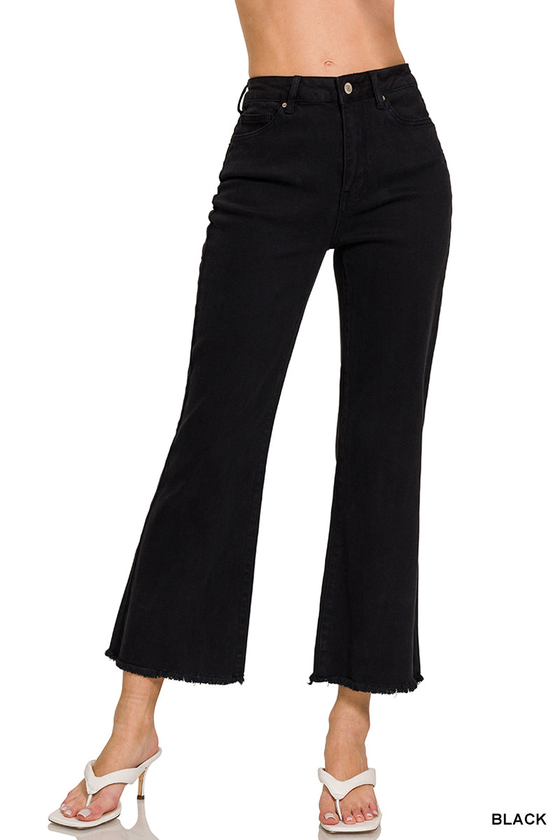 Frayed Hem Jeans