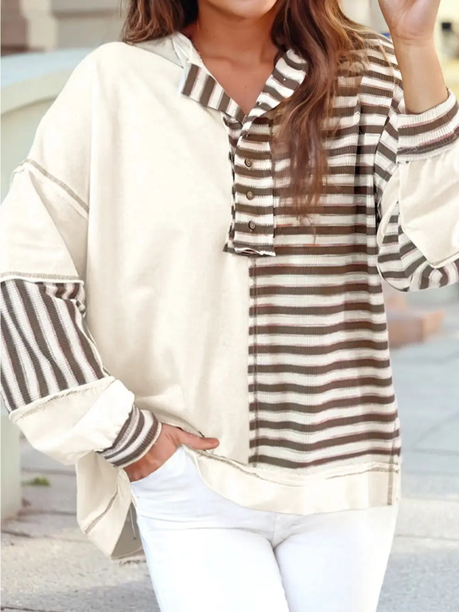 Striped Oversized Shirt