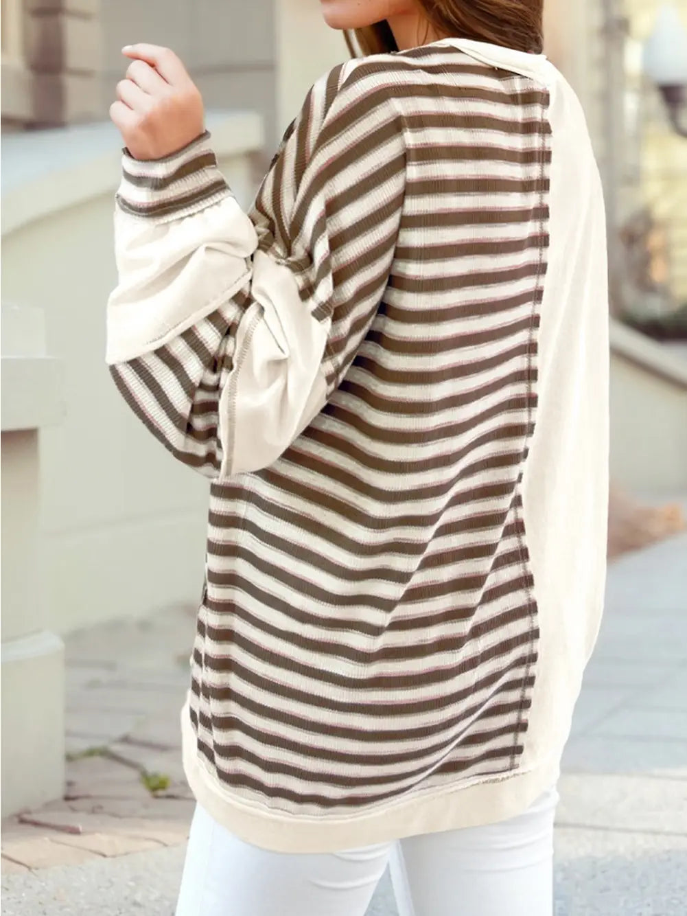 Striped Oversized Shirt