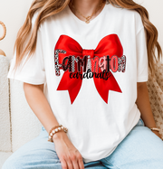 FARMINGTON CARDINALS DOODLE BOW
