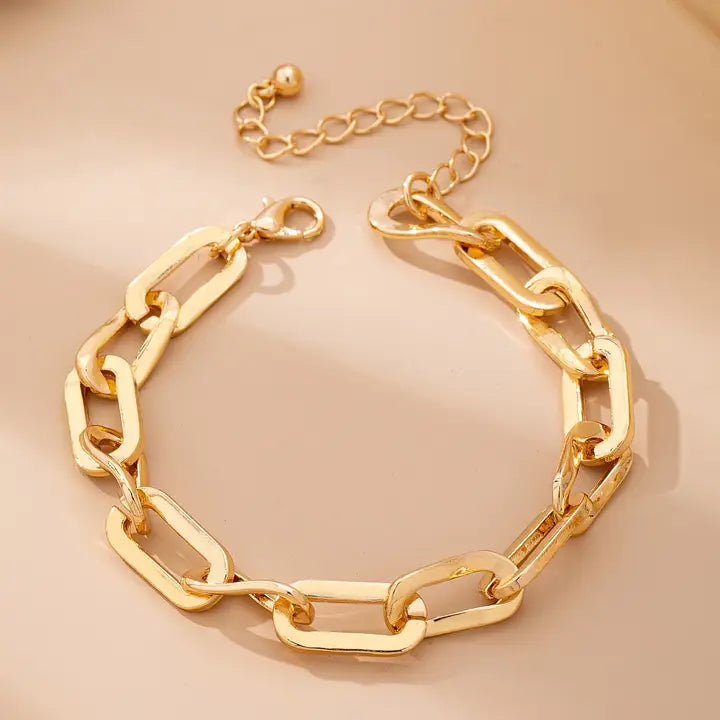 Bold Chunky Link Bracelet