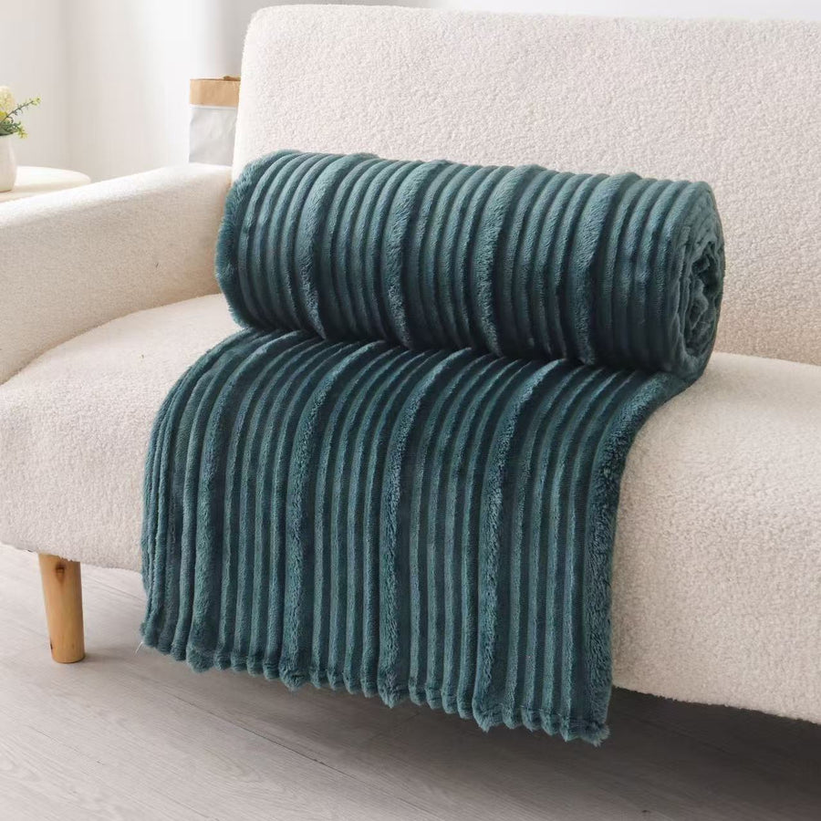 Ultra Soft Ribbed Throw