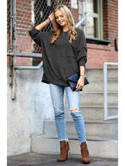 Drop Shoulder Oversized Sweater