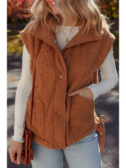 Faux Fur Plush Vest