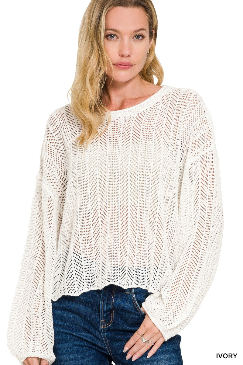 Hollow Out Sweater