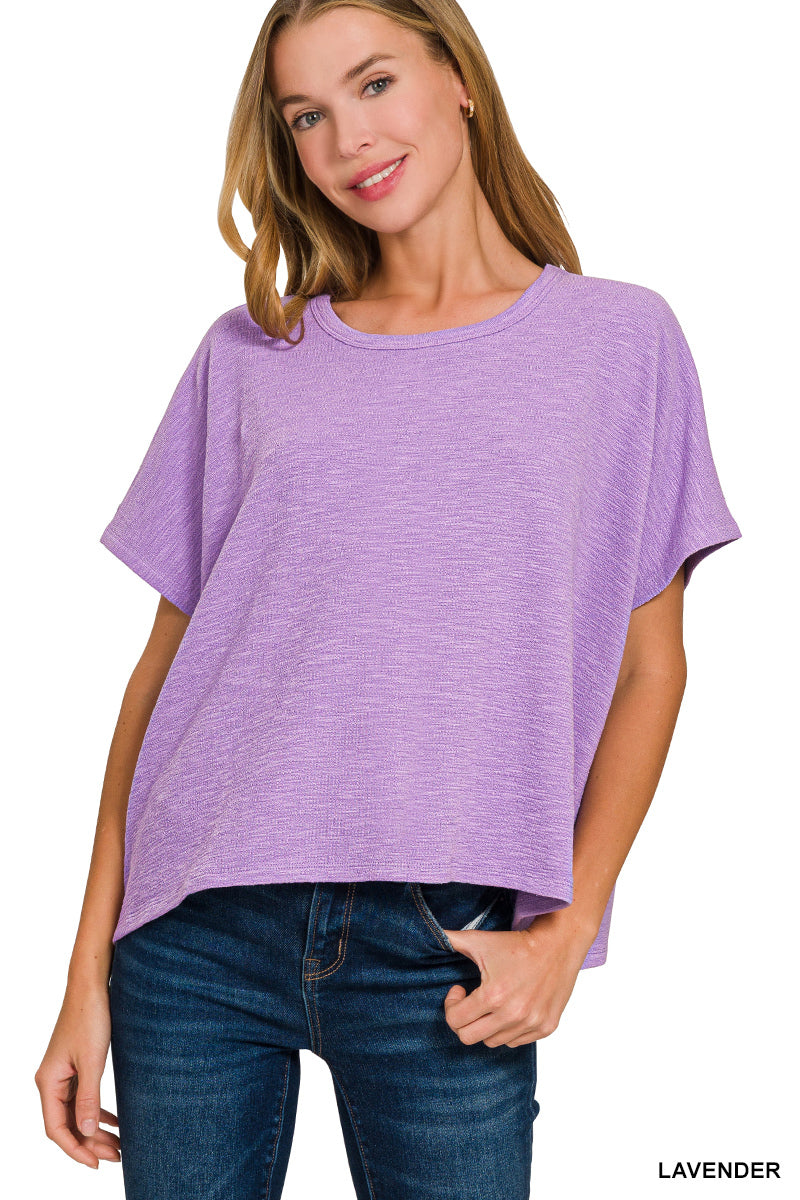 Slub Oversized Tee