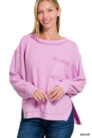 Brushed Hacci Sweater