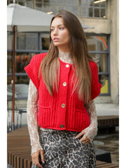 Button Down Sweater
