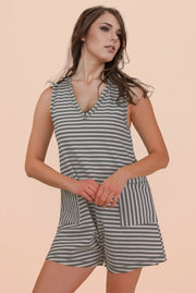 Striped Romper