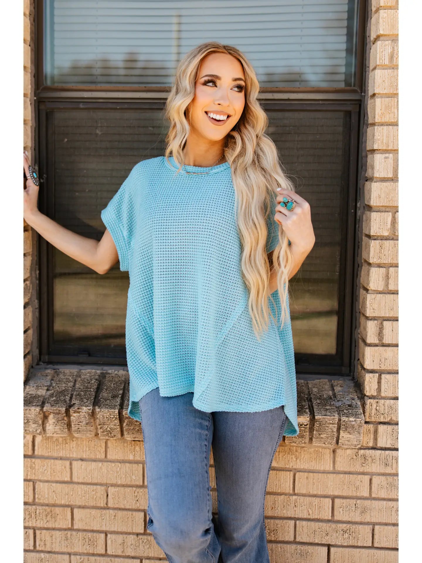 Poncho Sleeve Top