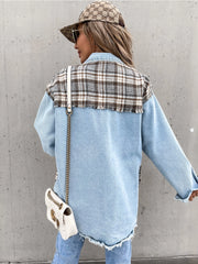 Denim Flannel Shacket