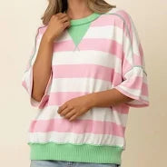 Spring Garden Striped Tee