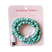Beaded Phone Charging Cable