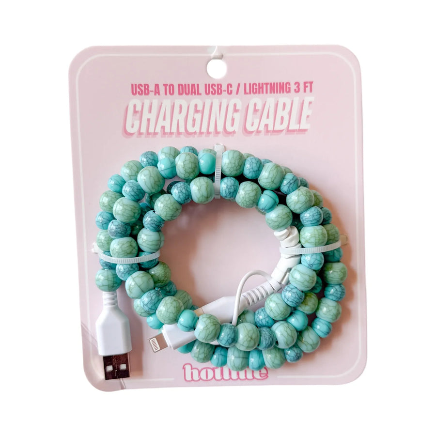 Beaded Phone Charging Cable