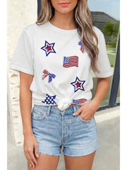 Sequin Patch Shirt