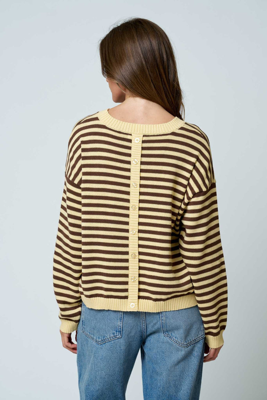 Button Back Sweater